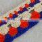 Beautiful Italy desinge embroidery crochet trim polyester lace
