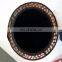 Heat-resisting mechanical seal concrete pump rubber end hose