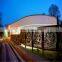 Outdoor corten steel metal fencing trellis and gates
