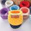 Yarncrafts Handmade Chenille Yarn Desktop Baby Toy Crocheted Small Storage Basket
