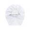 Cute Donut Soft Baby Turban Knot Hats Baby Beanies 100% Cotton Turban Bow Cap