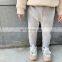 Hot selling winter warm fashion pants  leggings for baby girls casual mid-high waist outwear pants