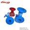 epoxy coating ductile iron pipe fitting double flanged bend connect flange
