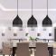New Style Modern Lamp Inverted Glass Design Pendant light for fancy restaurant
