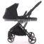 Newst Model Aluminum Frame High Landscape Luxury Prams 3 in 1 Baby Strollers With Car Seat