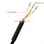 3.5MM 12PIN AUX Auxiliary Wire Black Audio Female Music Cable For BMW E60 E63 5 6 Series