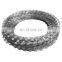 low price galvanized  Hot dipped galvanized  blade barbed wire concertina razor wire