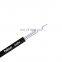 Custom Drop G657A FRP Steel Wire 1 2 Core Corning Fiber Optic Aerial Cable Indoor Optica FTTH drop cable FTTH