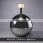 Custom Home Office Art Decorative Unique Frosted Glass Table Flower Vase