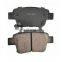 WVA23261 Custom wholesale china auto Original organic brake pad China Auto spare parts trucks disc brake pads for MITSUBISHI