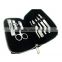 9pcs stainless steel manicure set shining colorful pouch luxury manicure set                        
                                                Quality Choice