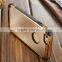 Detachable Metal Bumper and Leather Back Cover Case for iPhone 6 Plus
