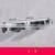 Aluminium Plastic Head Organizer Cleaning Adhesive Mounted Single Wall Mop Broom Holder