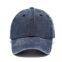 Custom Vintage Retro 6 Panel Distressed Stone Washed 14 Colors Cotton Chino Blank Baseball Cap