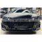 A6 or S6 C8 4K front bumper update for audi RS6 bodykit Audi A6 S6 C8 4K facelift RS6 Audi bumper 2018 2019 2020 2021