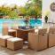 waterproof high quality outdoor rattan sofa chair courtyard leisure wholesale terrace rattan/wicker patio furniture
