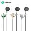 SIKENAI Metal Ear Shell Wired Earphones HD sMicrophone Smart compatible For Game