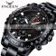 Fenzun 5757 genuine 2020 new men's student black net red waterproof sports fashion trend fine steel watch men's Watch