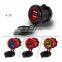 Modified car charger usb metal car charger 4.2A with aperture