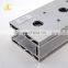 ZHONGLIAN Glass Aluminum Clamp CNC Machined Milling Service 6063 Material