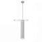 30/60CM Golden Pipe LED Pendant Lamp Kitchen Dining Room Shop Bar Cylinder Long Tube LED Pendant Light