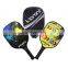 4 balls 2 paddles custom logo professional pickleball paddle graphite set