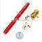 byloo wholesale high quality Pen fishing rod  Mini Ice Fishing Pole Pocket raft pole portable gift fishing pole 1m