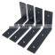 Custom Stamped Heavy Duty 90 Angle Corner L Shaped Wall Metal Shelf Brackets