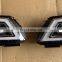 MAICTOP auto body kit front bumper grille face kit for Patrol 2020 black and chrome