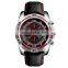 Expensive Mens SKMEI 9156 Famous Brand Watch Fashion Leather Watch 3ATM wr