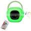 wireless outdoor BT Speaker led usb rechargeable portable PE plastic portable lantern plastic led light speaker