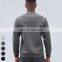 New High Quality Mens Warmth Tops Custom Logo Gym T-shirts Long Sleeve Outdoor Running Fitness Tshirt Men Sport T Shirt
