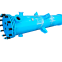 Graphite block heat exchanger/sulfuric acid dilution cooler for surfuric acid industry/fertilizer industry
