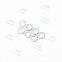 Galvanized flat washers