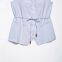 New European and American bead embellished waistband vest straight leg pants 8