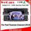 Wecaro WC-FU7608 Android 4.4.4 car gps navigation touch screen for ford connect dvd 2010 Wifi&3G