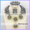 Mitaloo MT0003 African Necklace Fashion Set Jewelry Store Design Crystal Necklace Jewelry