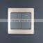 Factory price aluminum drawing 2 gang 2 way switch