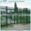2.75 meters high zinc coating steel palisade D section fence