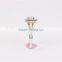 2016 new arrivaling white glod plated cz ring 925 sterling silver jewelry ring model