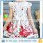 Patterned baby girl fairy dress with high quality