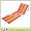 Manufacturer Stripe folding chair Beach mat with backrest and portable bag-CH6011orange