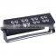 China disco dj dmx512 16 x 3w rgb led stage cob led par can strip light