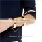New Euro-American Vintage Two-ring Chains Arm Bangles Alloy multilayered bracelet