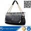 guangzhou wholesale lady charming shoulder bag with snake skin