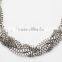 Stainless Steel Claw Chain Twist Choker Collar Necklace
