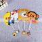 hot sale lovely monkey design kids hand fan pp fan pp plastic advertising hand fan