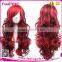 2016 Wholesale fashion cheap synthetic cosplay wigs