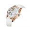 Women skeleton automatic mechanical watch with chinese movement