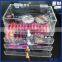 Factory Wholesale Popular Acrylic Cosmetic Cube w/ DIVIDERS